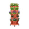 Hivvago 5-Tier Vertical Garden Planter – Stackable Indoor/Outdoor Pot with Base