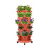 Hivvago 5-Tier Vertical Garden Planter – Stackable Indoor/Outdoor Pot with Base