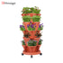 5-Tier Vertical Garden Planter – Stackable Indoor/Outdoor Pot with Wheel Base