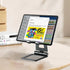 Portable Phone Tablet Stand Dual Folding Desk Travel Cradle Dock