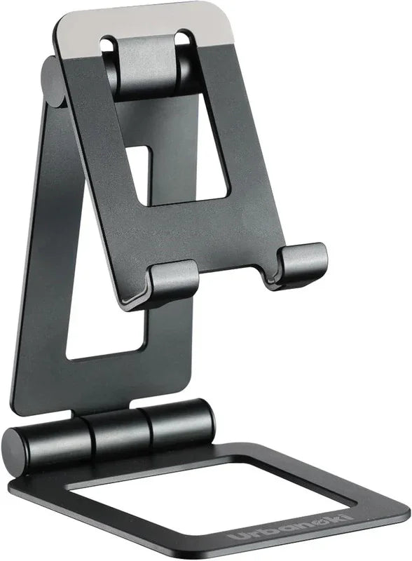 Portable Phone Tablet Stand Dual Folding Desk Travel Cradle Dock