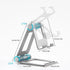 Portable Phone Tablet Stand Dual Folding Desk Travel Cradle Dock