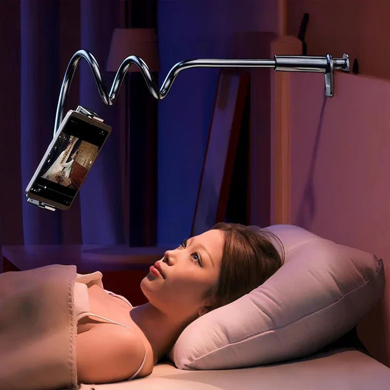 Gooseneck Phone Holder Flexible Clamp Mount for Bed Desk