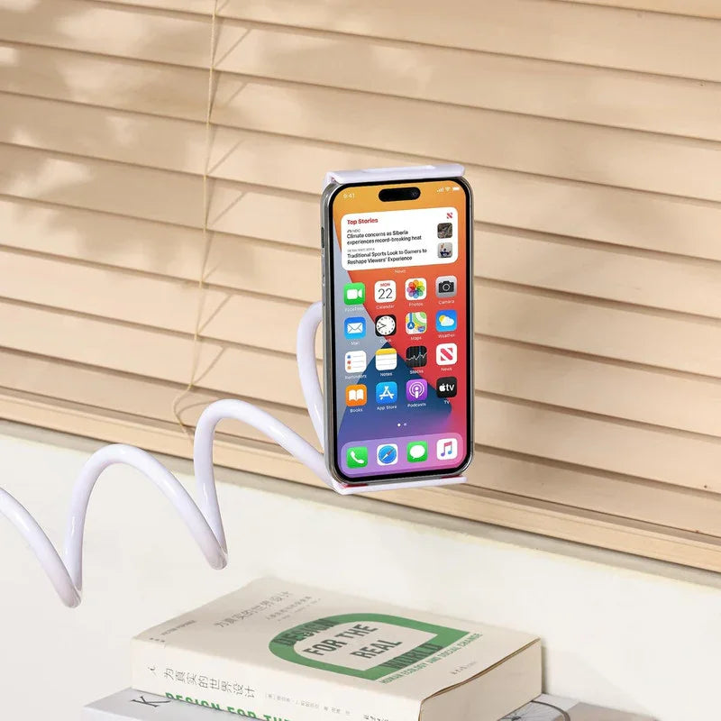Gooseneck Phone Holder Flexible Clamp Mount for Bed Desk