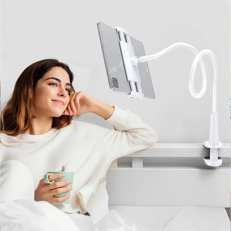 Gooseneck Phone Holder Flexible Clamp Mount for Bed Desk