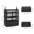 Foldable 3 Shelf Travel Camping Organizer with Hook
