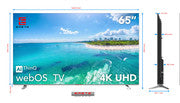 65″ Frameless UHD Smart WebOS TV