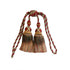 Multi Coloured Double Tassel Curtain Tieback