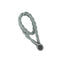 Magnetic weaved rope tieback Grey
