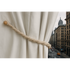 Magnetic weaved rope tieback Linen