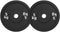 Curve Fitness Olympic Black Bumper Plates 40kg (2X20kg)