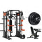 SmartFit M1 Ultra Leg Press and Chest Fly Multi Functional Training Smith Machine Home Gym with 140kgs pin loaded package