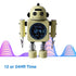 Laser Kids Robot Alarm Clock - Yellow