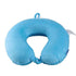 Memory Foam Neck Pillow Blue
