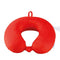 Memory Foam Neck Pillow Red