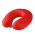 Memory Foam Neck Pillow Red