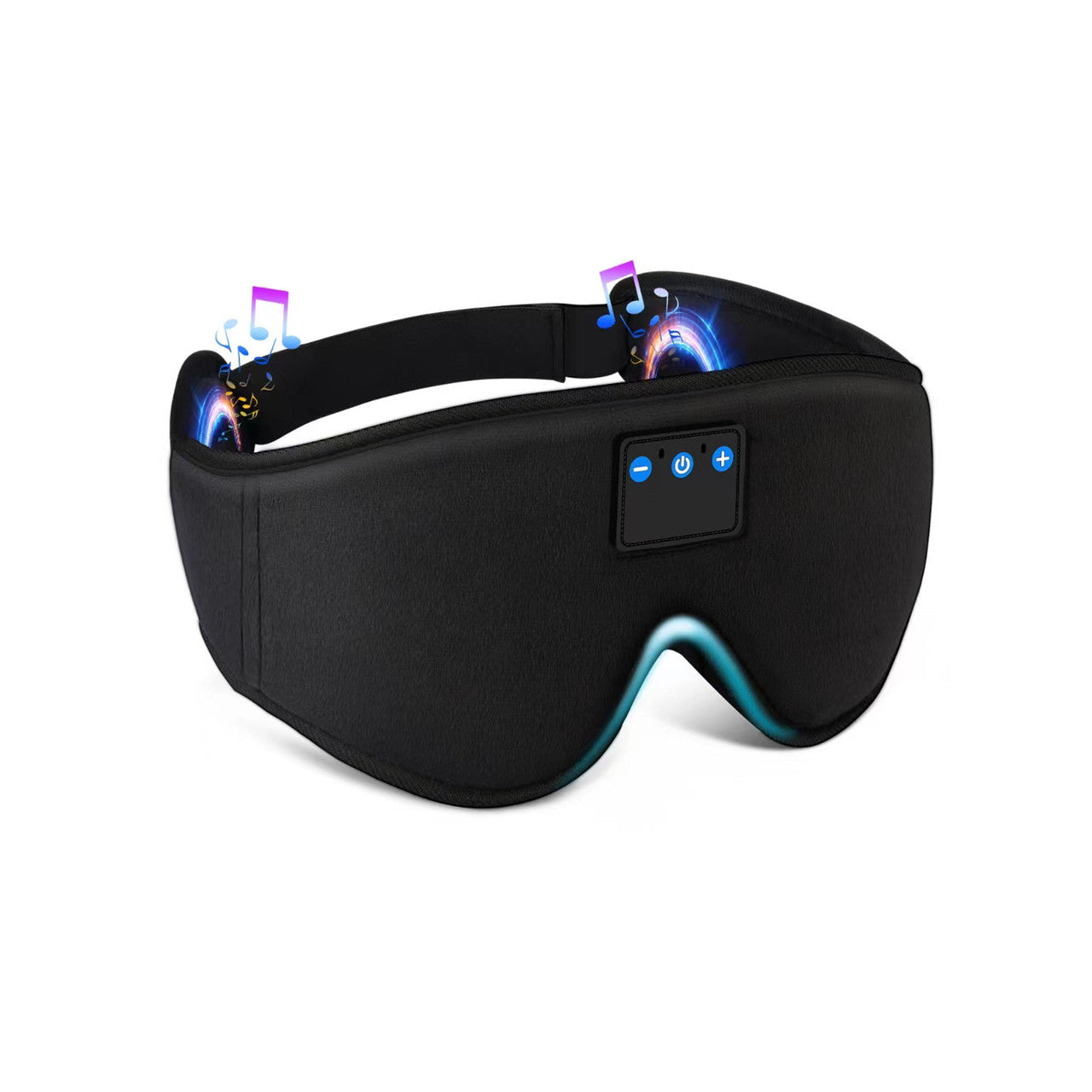 Sleep Mask Bluetooth Headphones Black