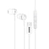 Laser Wired USB-C Earphones with Mic White