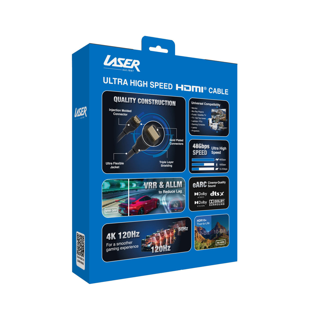 Ultra High Speed HDMI Cable 8K - Gold 3M