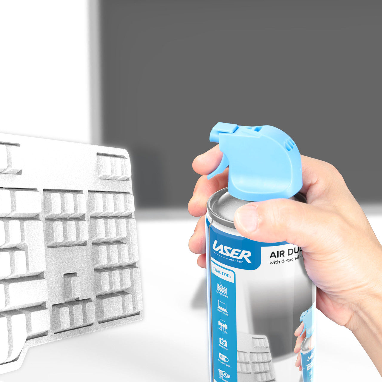 400ml Air Duster Spray - Computer & Electronics Cleaner