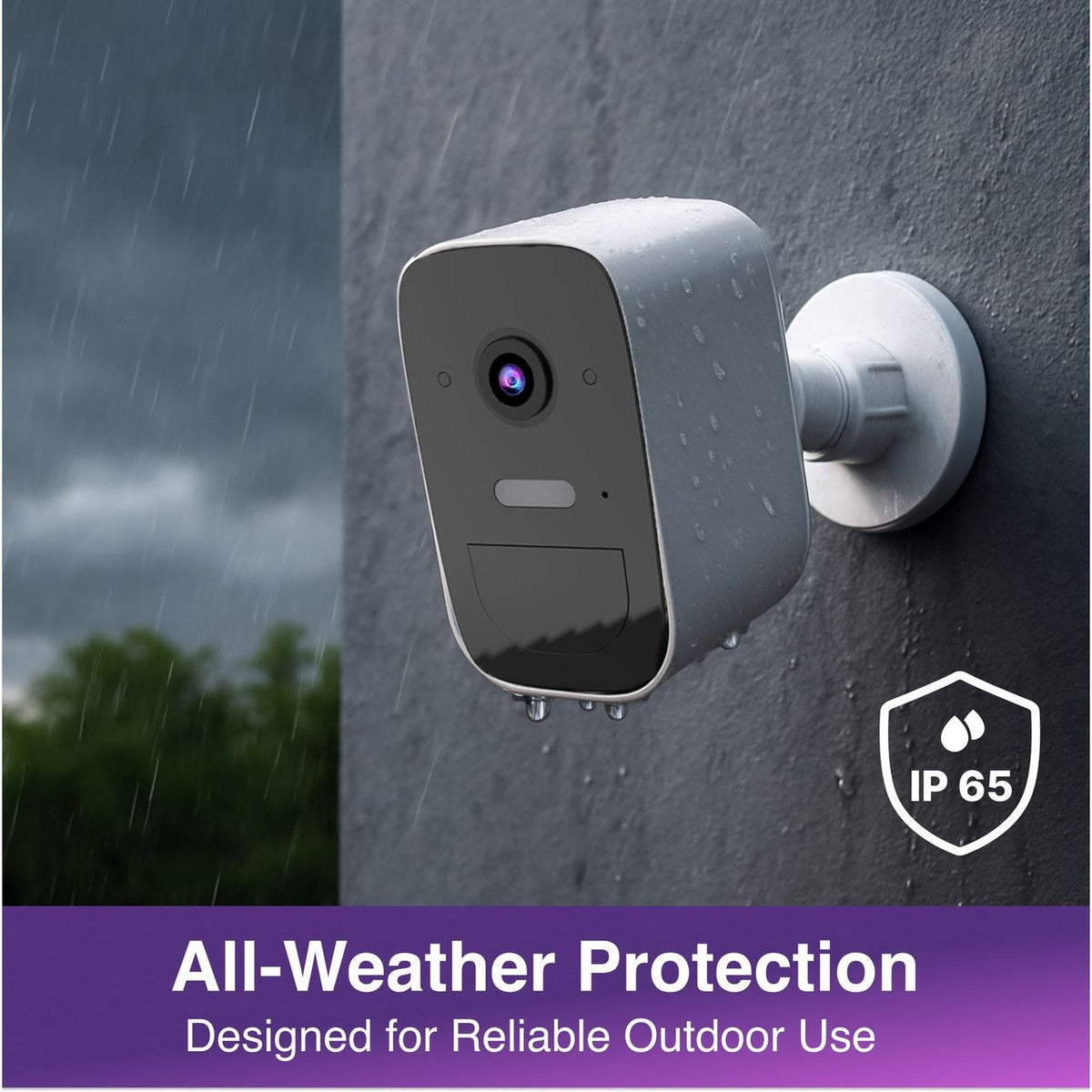 Connect 2K Outdoor Security Camera Twin Pack