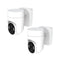 Connect SmartHome 2K Outdoor Security Camera 2 Pack 360 Pan Tilt Colour Night