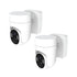 Connect SmartHome 2K Outdoor Security Camera 2 Pack 360 Pan Tilt Colour Night