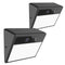 Connect SmartHome Outdoor Wall Light Camera Twin Pack, Solar Security Cam, WiFi