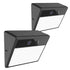 Connect SmartHome Outdoor Wall Light Camera Twin Pack, Solar Security Cam, WiFi