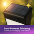 Connect SmartHome Outdoor Wall Light Camera Twin Pack, Solar Security Cam, WiFi