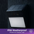 Connect SmartHome Outdoor Wall Light Camera Twin Pack, Solar Security Cam, WiFi