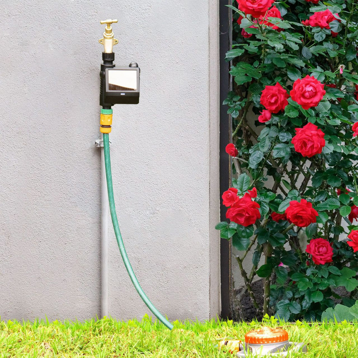 Connect SmartHome Solar Smart Water Controller, WiFi Garden Tap Timer & App