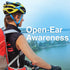 Laser Wireless Open Ear Earphones Black