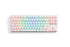 G-TEK Cyborg 87-Key Wired Bluetooth Keyboard White