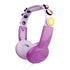 Kids Wired Headphones with Charms Pink