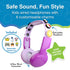 Kids Wired Headphones with Charms Pink