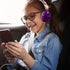 Kids Wired Headphones with Charms Pink