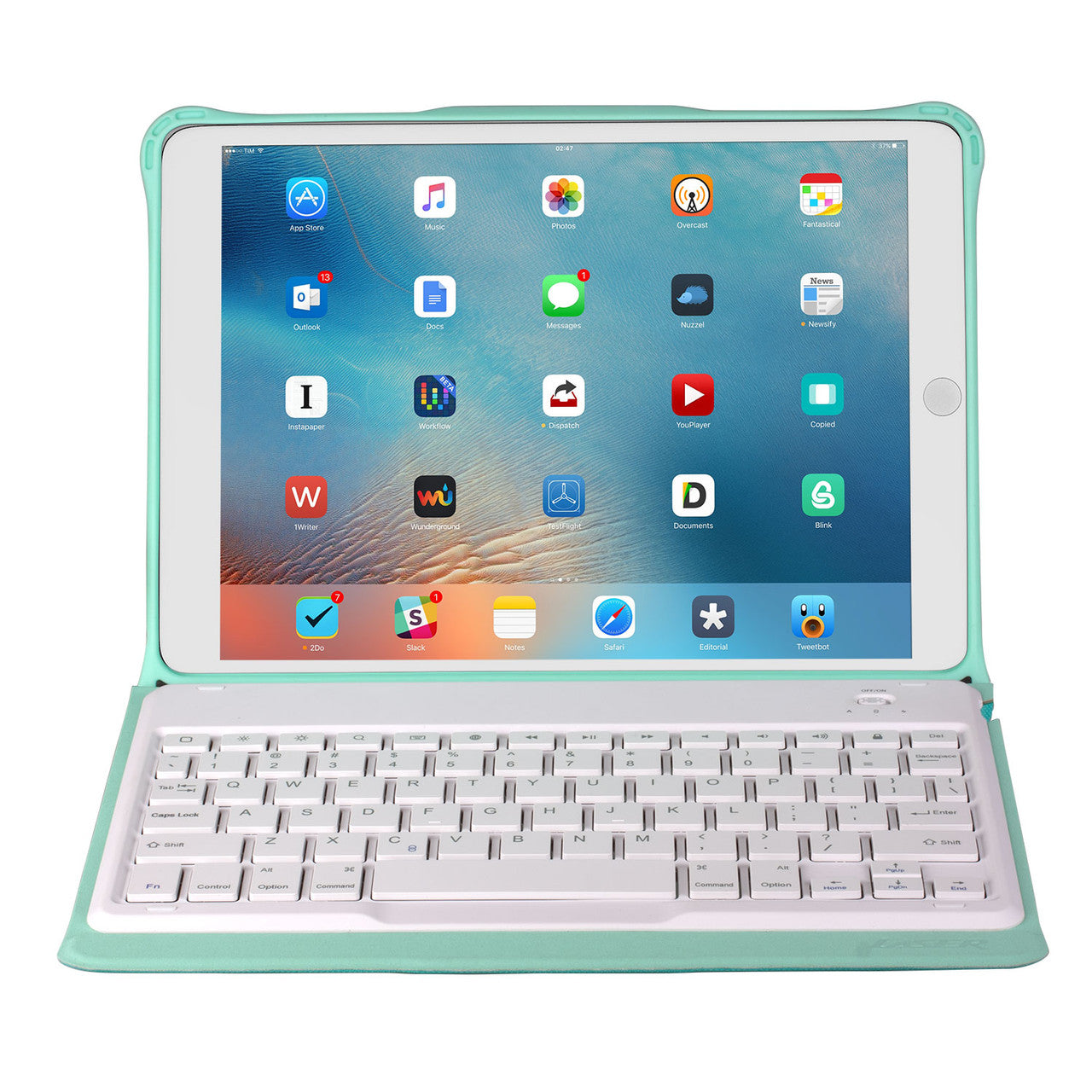 iPad 10.2-inch Wireless Keyboard Case Green