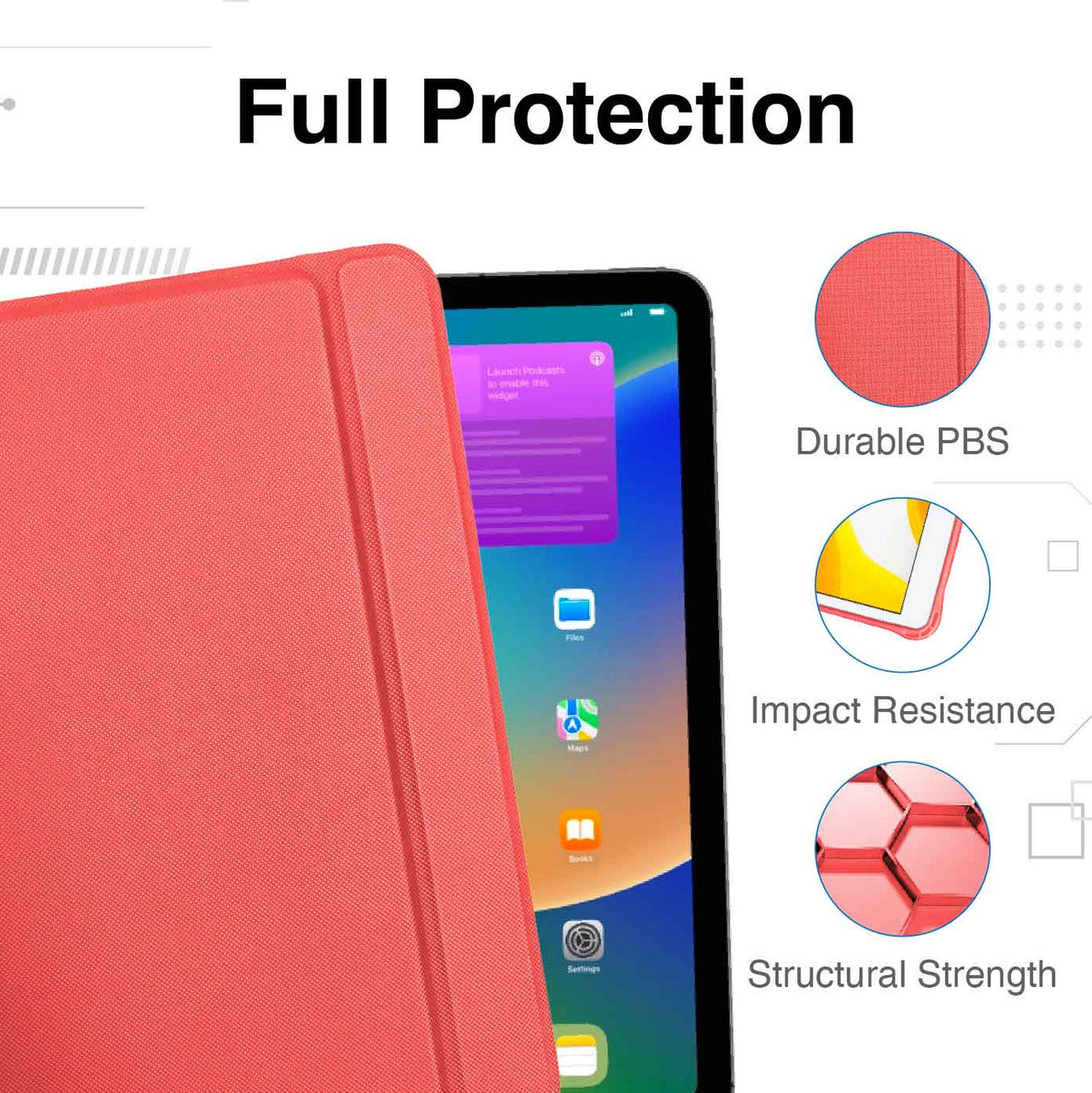 iPad 10.9-inch Wireless Keyboard Case Watermelon