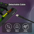 Laser Gaming Mini Mechanical Keyboard Black