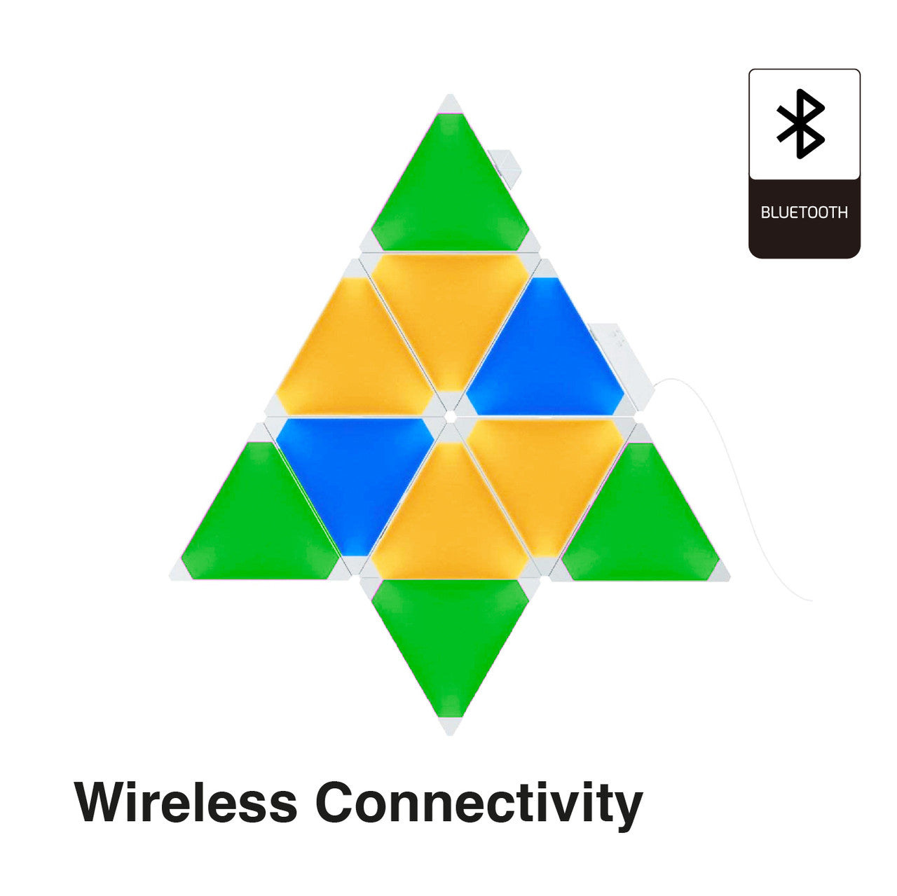 Laser Smart DIY Triangle Light WiFi RGB 10-Pack
