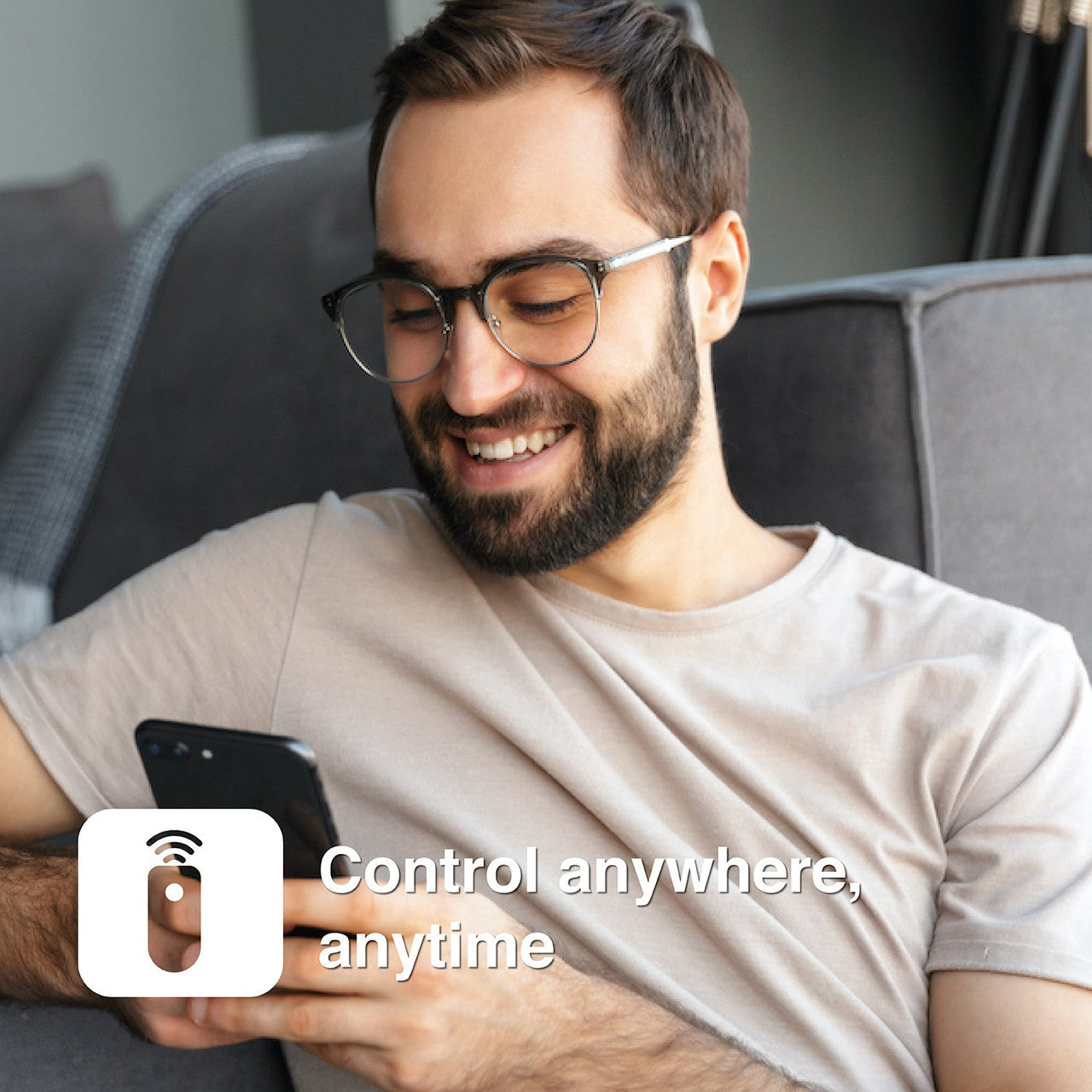 5W Smart White Bulb E14 - App & Voice Controlled