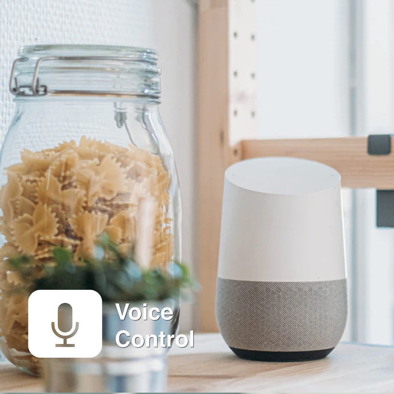 5W Smart White Bulb E14 - App & Voice Controlled