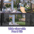 Laser FHD Outdoor Pan Tilt Camera Solar White