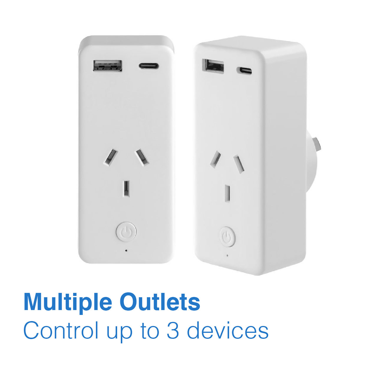 Smart Wi-Fi Plug with Dual USB and Power Monitoring