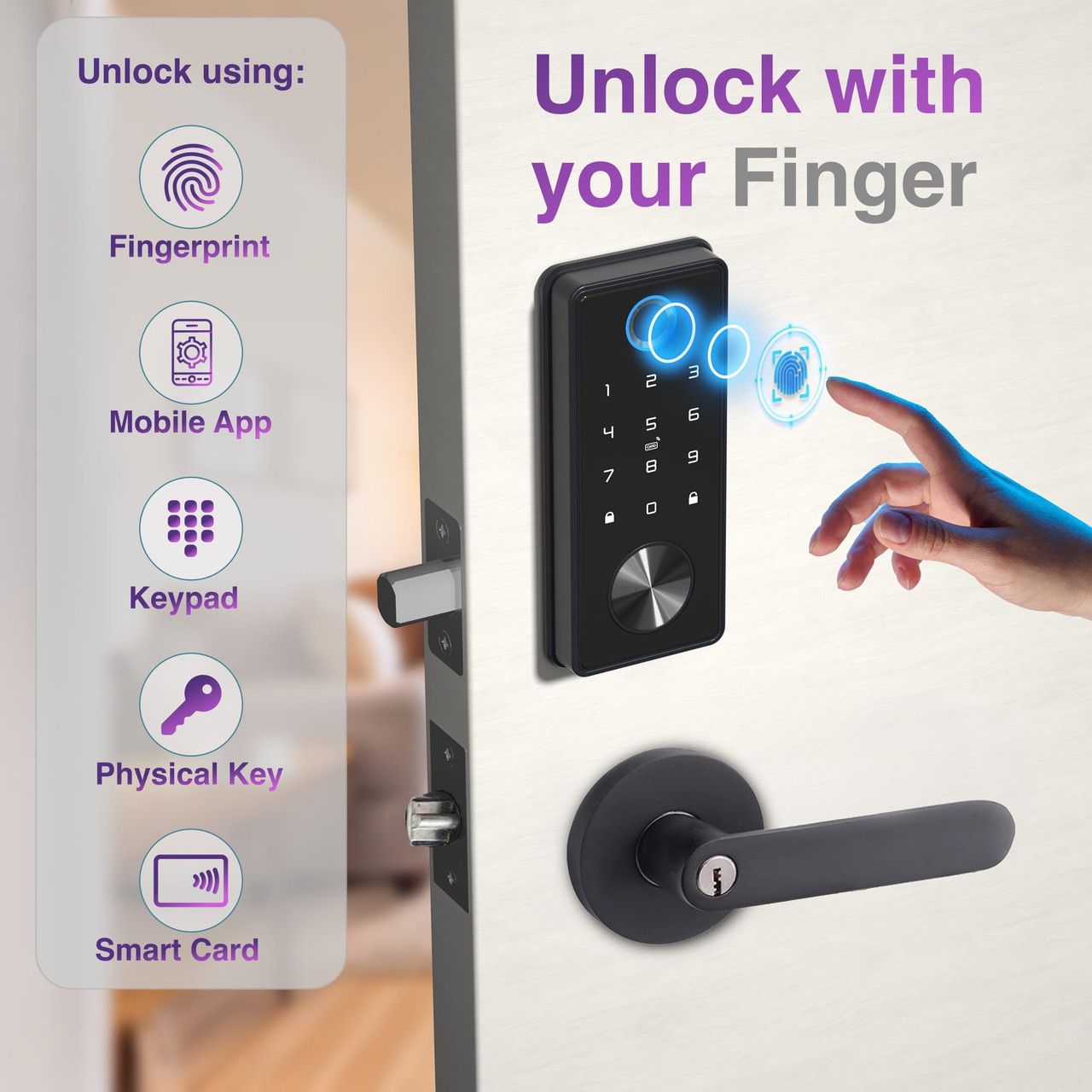 Smart Home Smart Deadbolt Keyless Entry