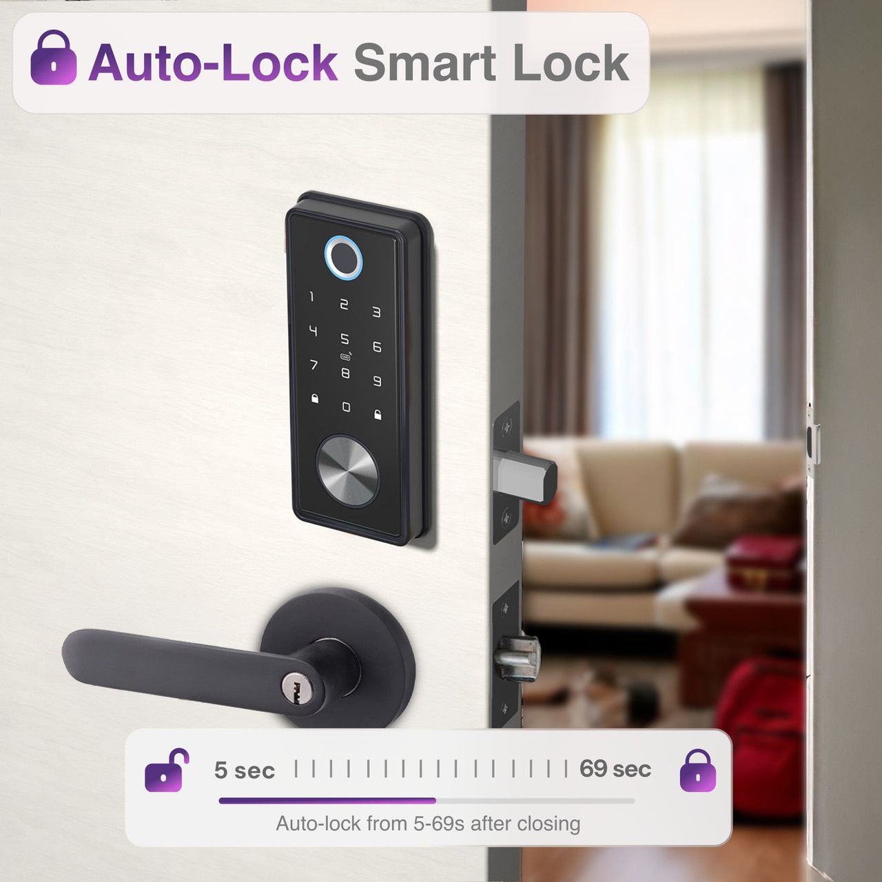 Smart Home Smart Deadbolt Keyless Entry