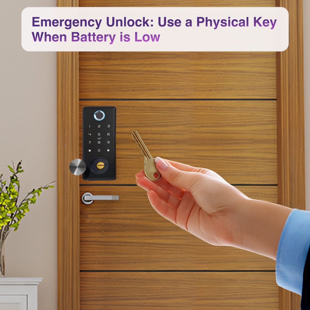 Smart Home Smart Deadbolt Keyless Entry