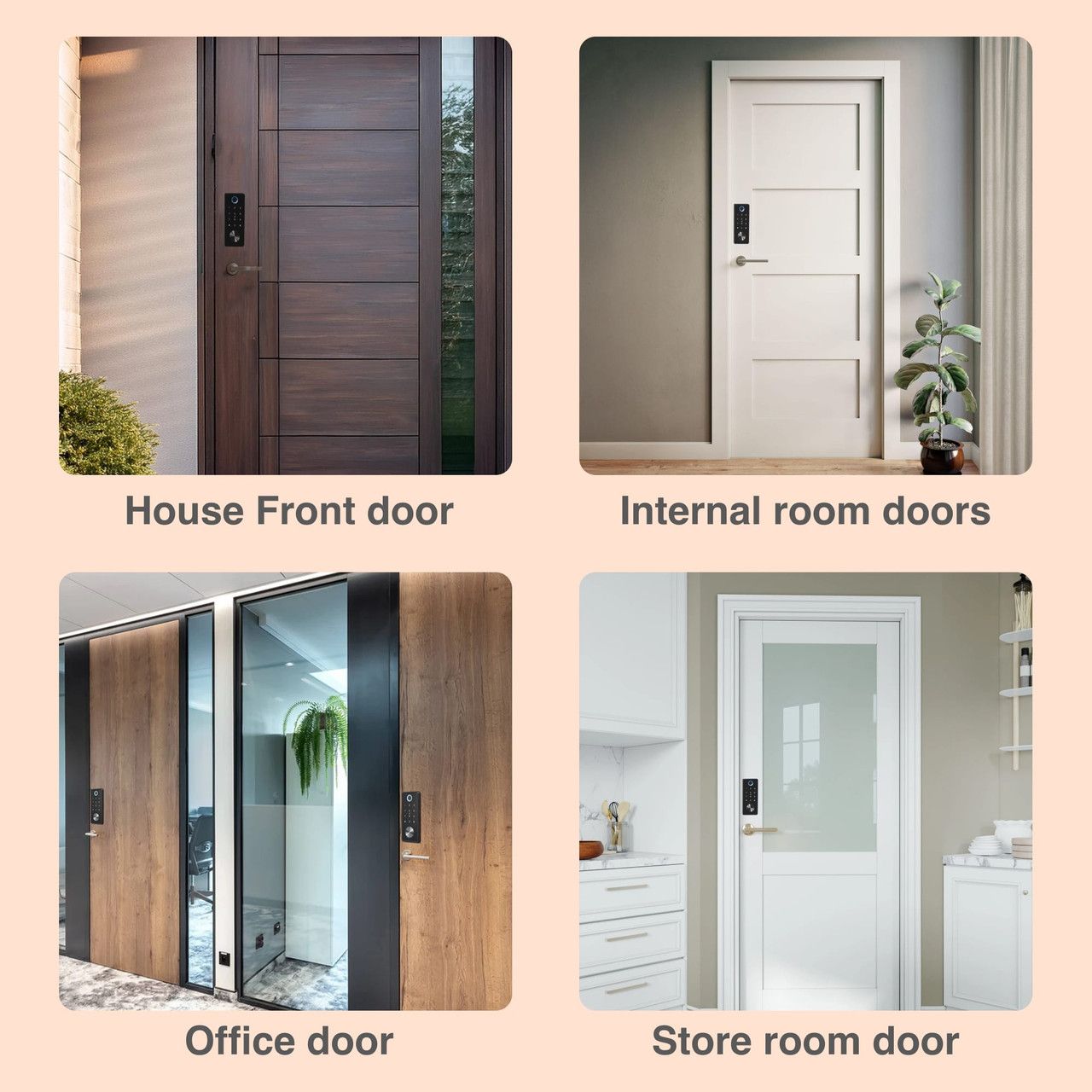 Smart Home Smart Deadbolt Keyless Entry