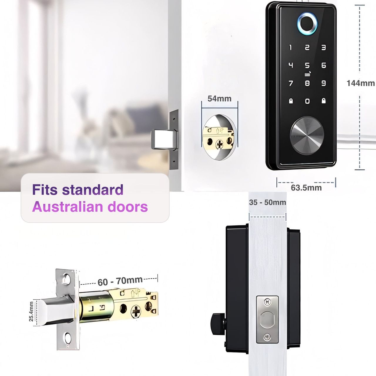 Smart Home Smart Deadbolt Keyless Entry